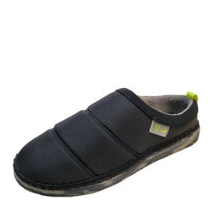 Dr Scholls Womens Comfort Mules Cozy Vibes Faux Shearling Sandals 9M Black